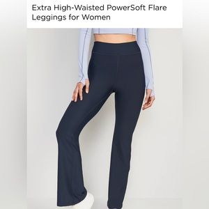 Old Navy Powersoft extra high-rise flare size large